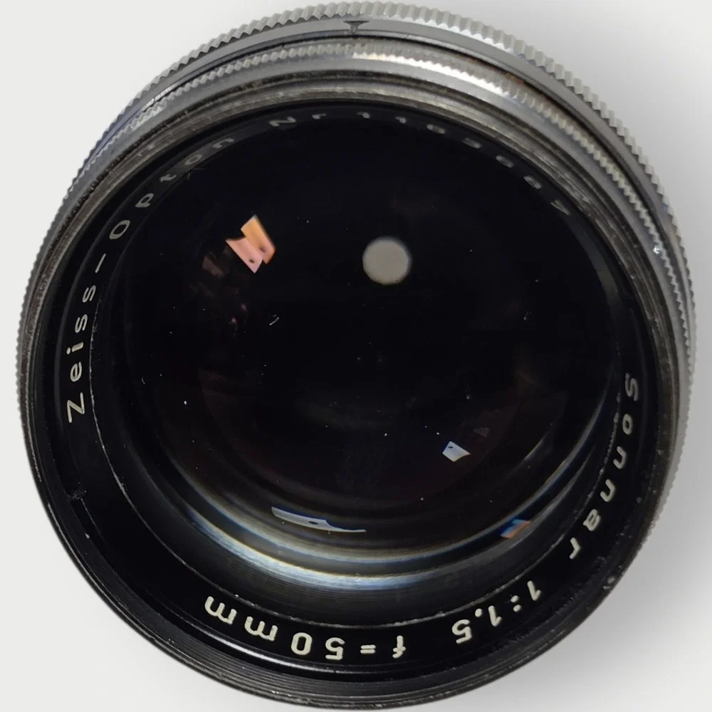 Carl Zeiss Opton 5cm 50mm‎ f1.5 Sonnar Contax Rangefinder Lens for Contax ii iii